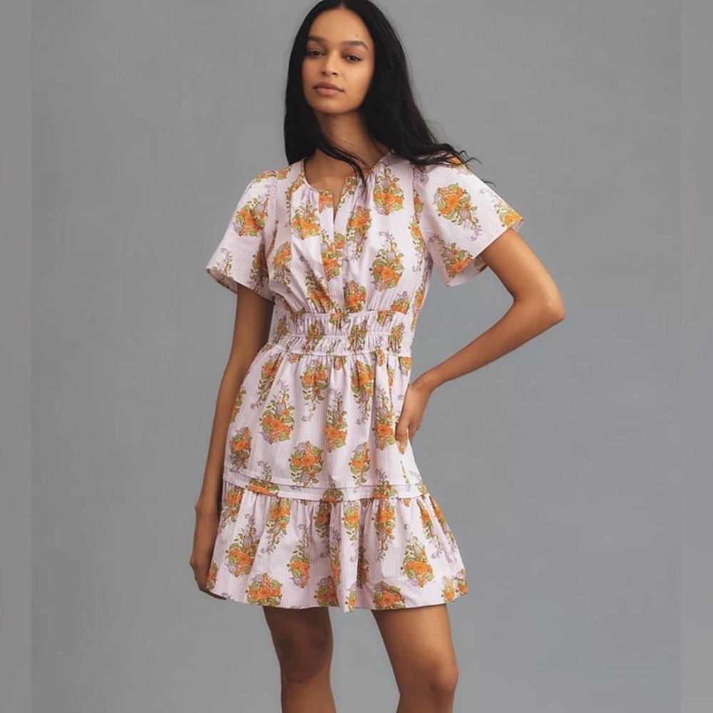 The Somerset Mini Dress by Anthropologie XS